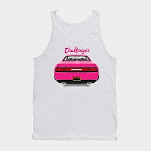 Challenger Drift Pink Back Tank Top